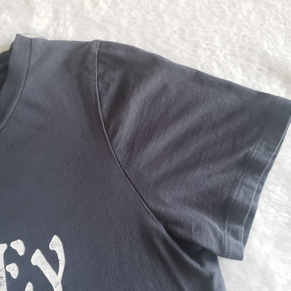 JOURNEY Crop Short Sleeves Raw Hem Graphic T Shirt - Picture 8 of 11